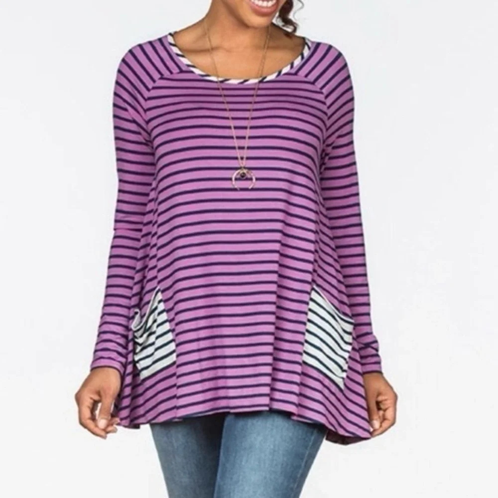 Women’s Matilda Jane Make Believe No Limitations Swing Tunic Top- Size Small - Picture 1 of 6